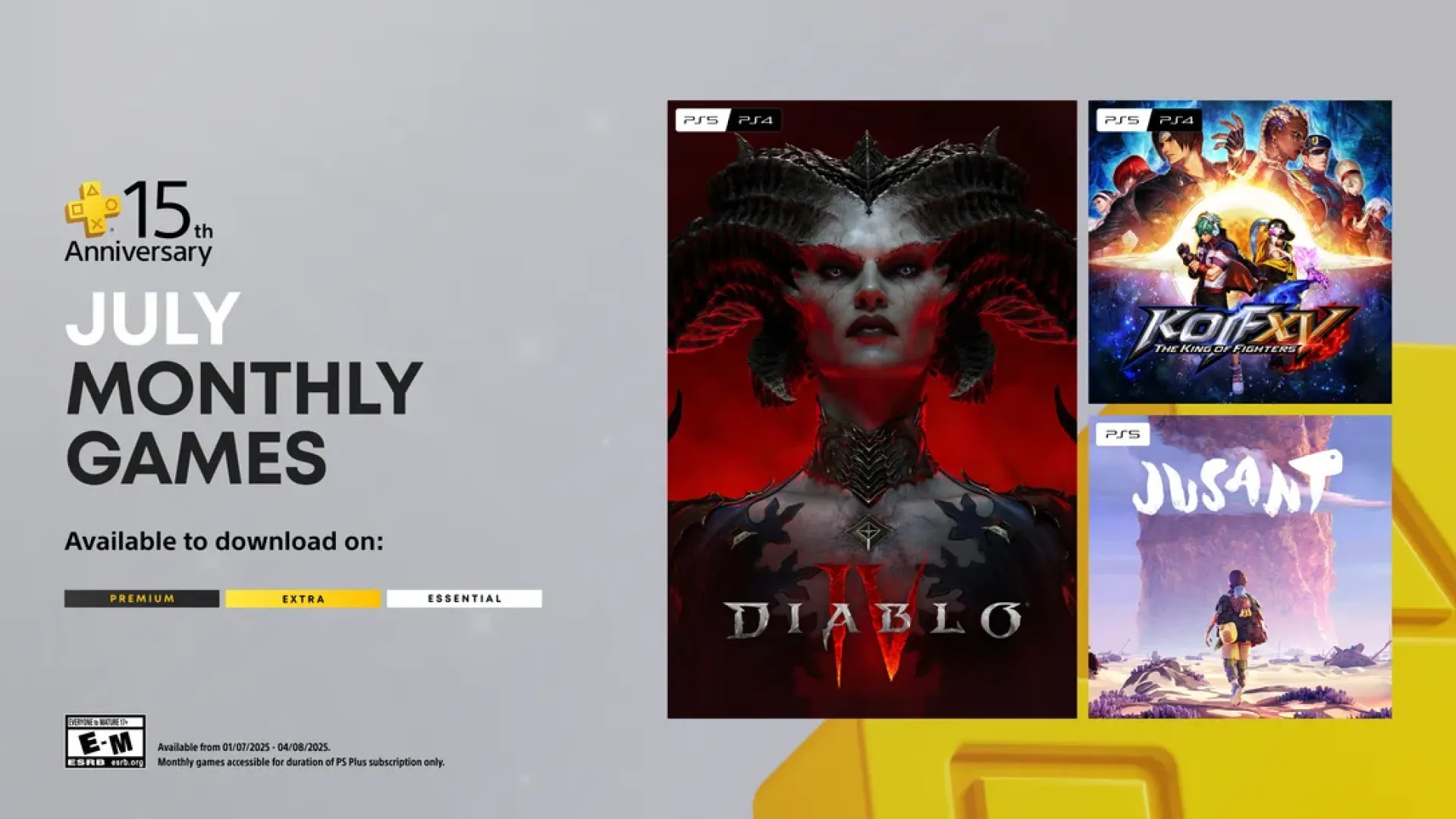 PS Plus Julho 2025