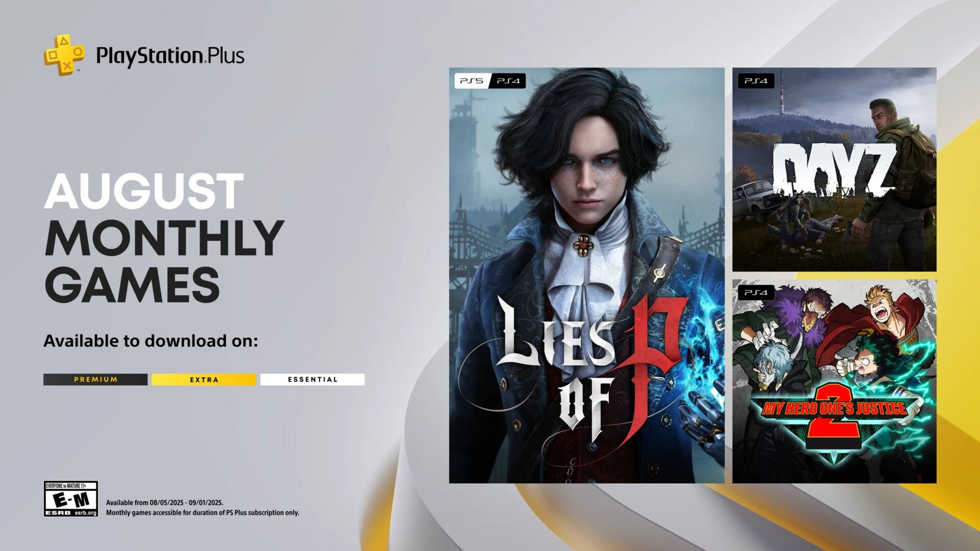 PS Plus Agosto 2025