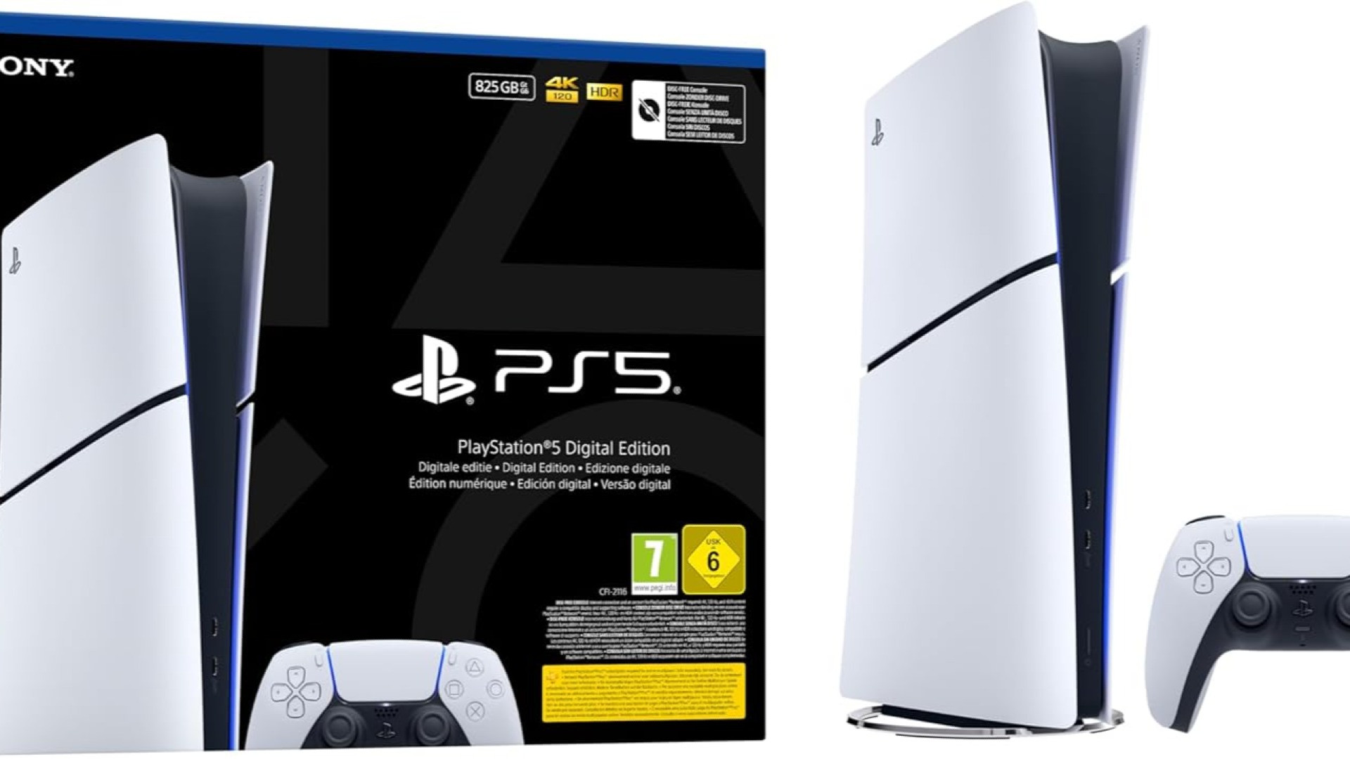PS5 Digital 825 GB