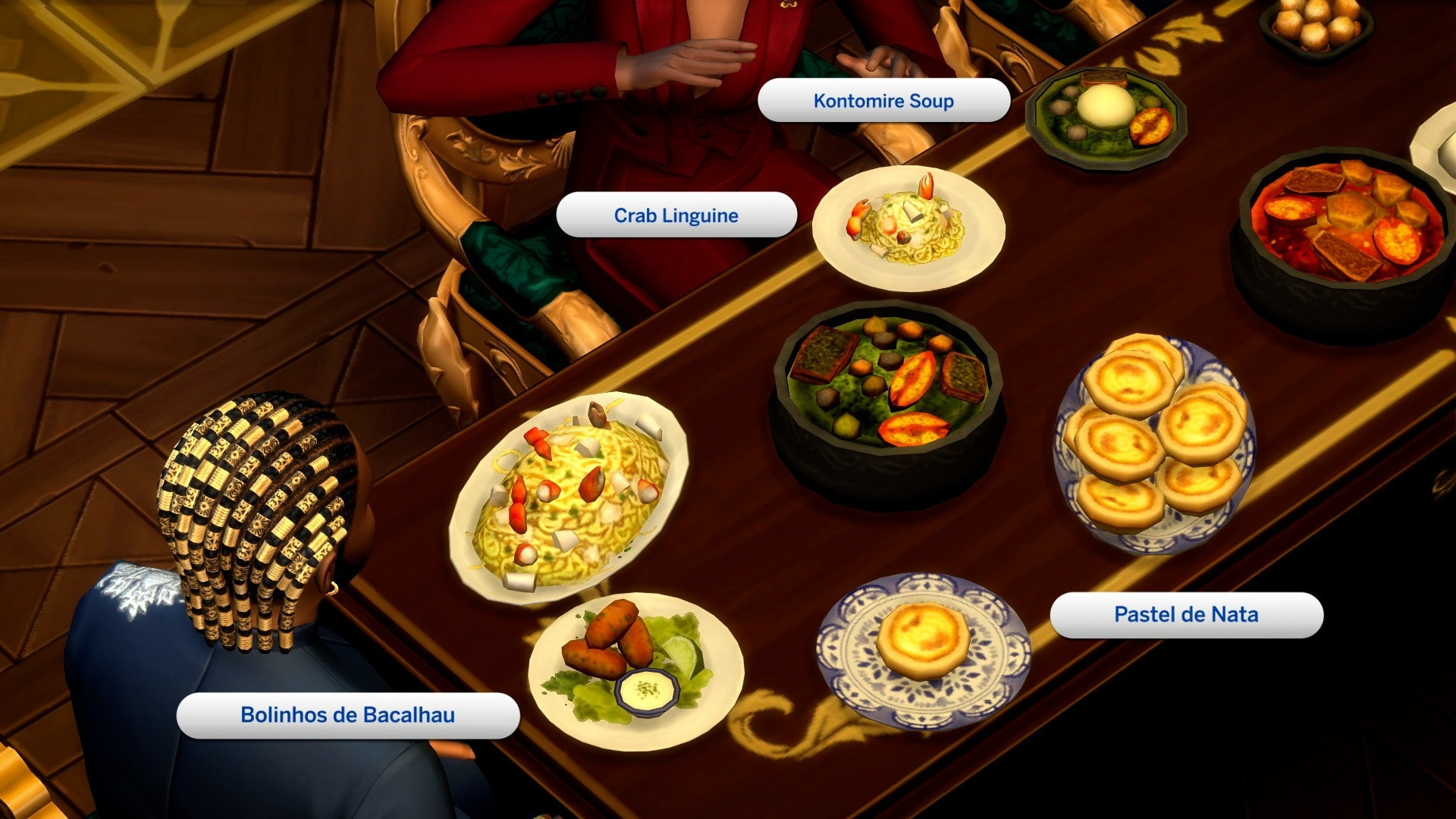 The Sims 4 pasteis de nata