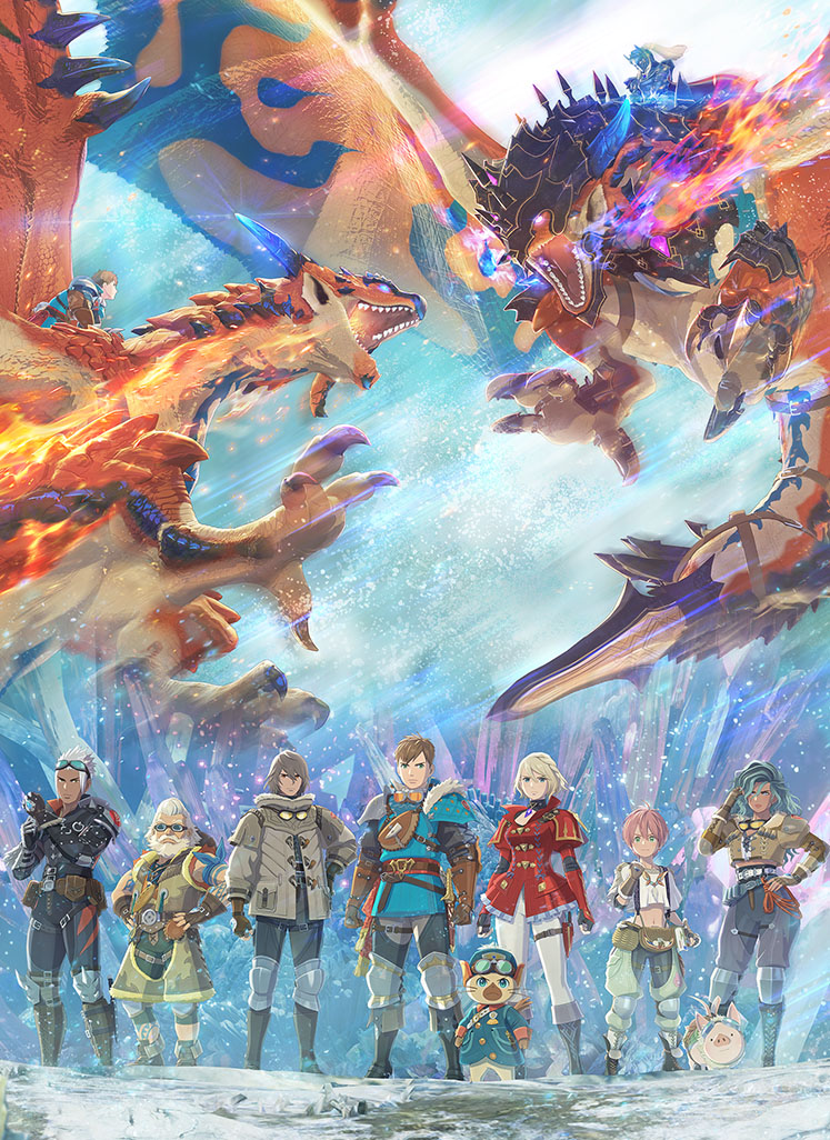Capa do jogo - Monster Hunter Stories 3: Twisted Reflection