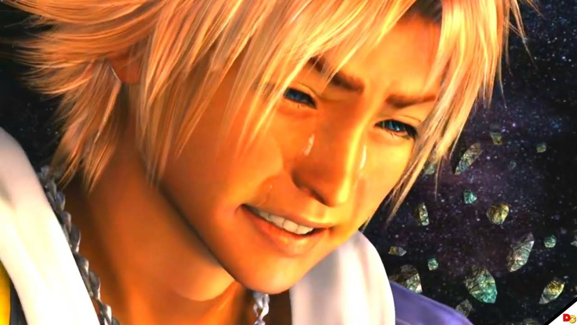 Crying Tidus Final Fantasy X