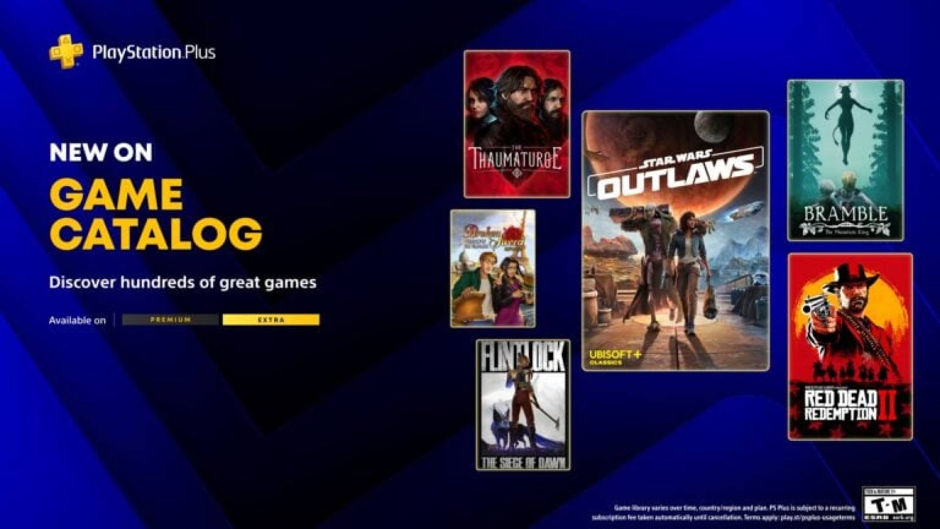 Lançamentos para a PS Plus