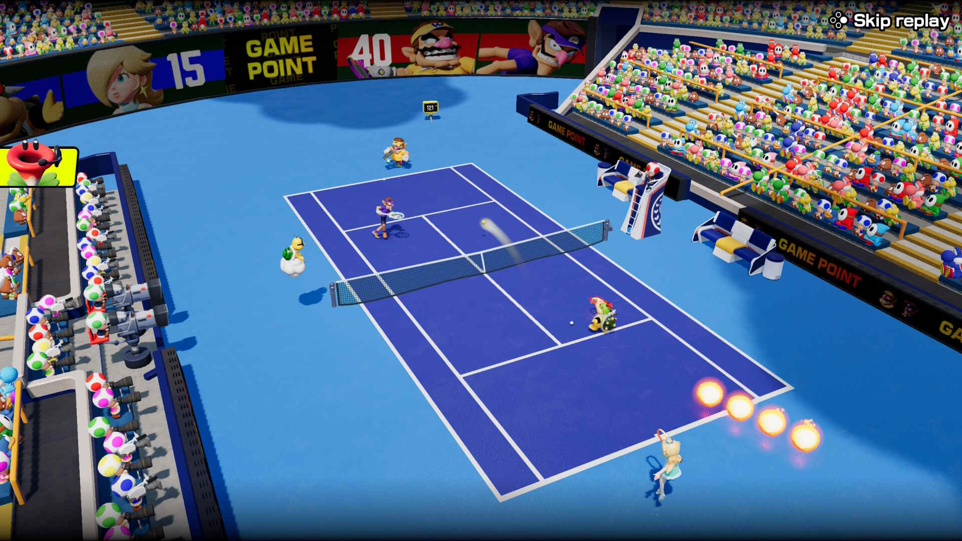 Mario Tennis Fever court Mario Tennis Fever court