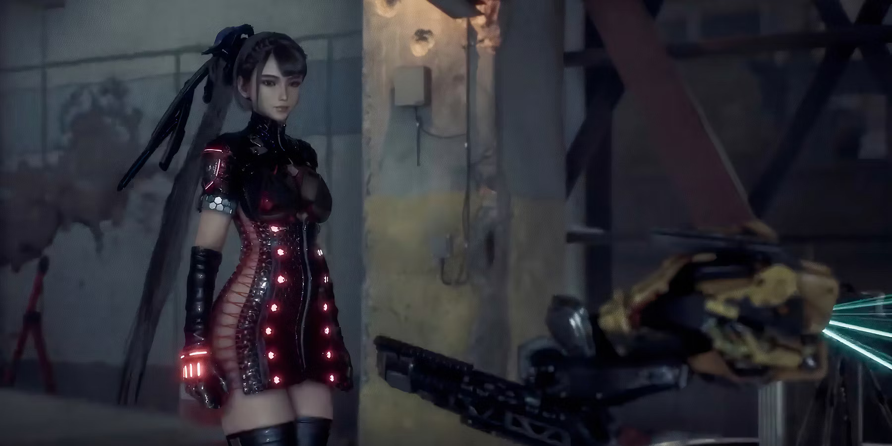 Stellar Blade fato encarnado