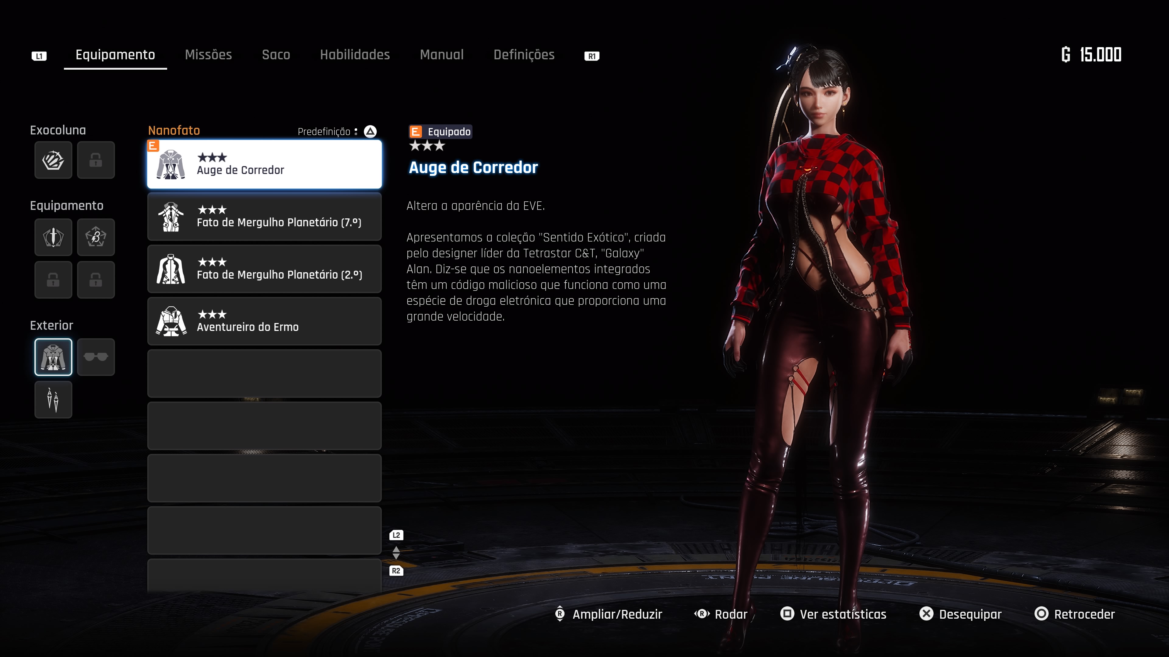 Stellar Blade fato auge do corredor
