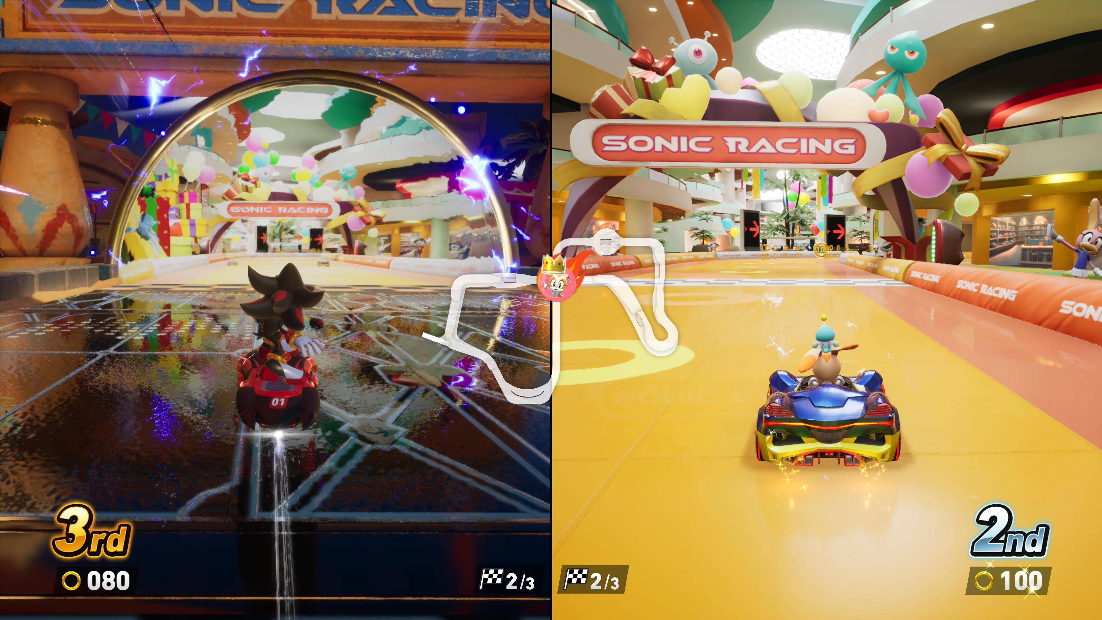 Sonic CrossWorlds desempenho PS5