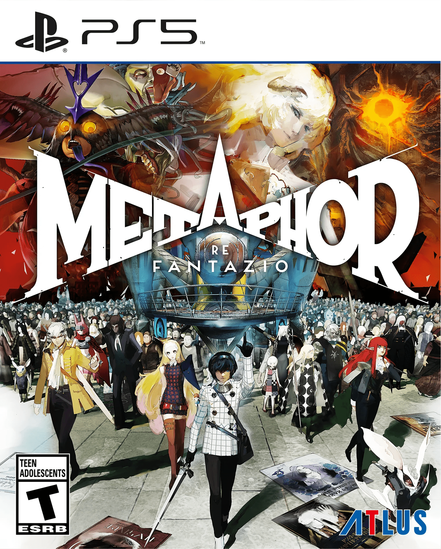 Capa PS5 Metaphor ReFantazio