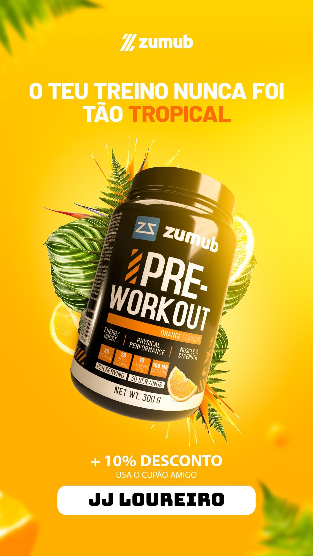 Pré-Treino Zumub desconto