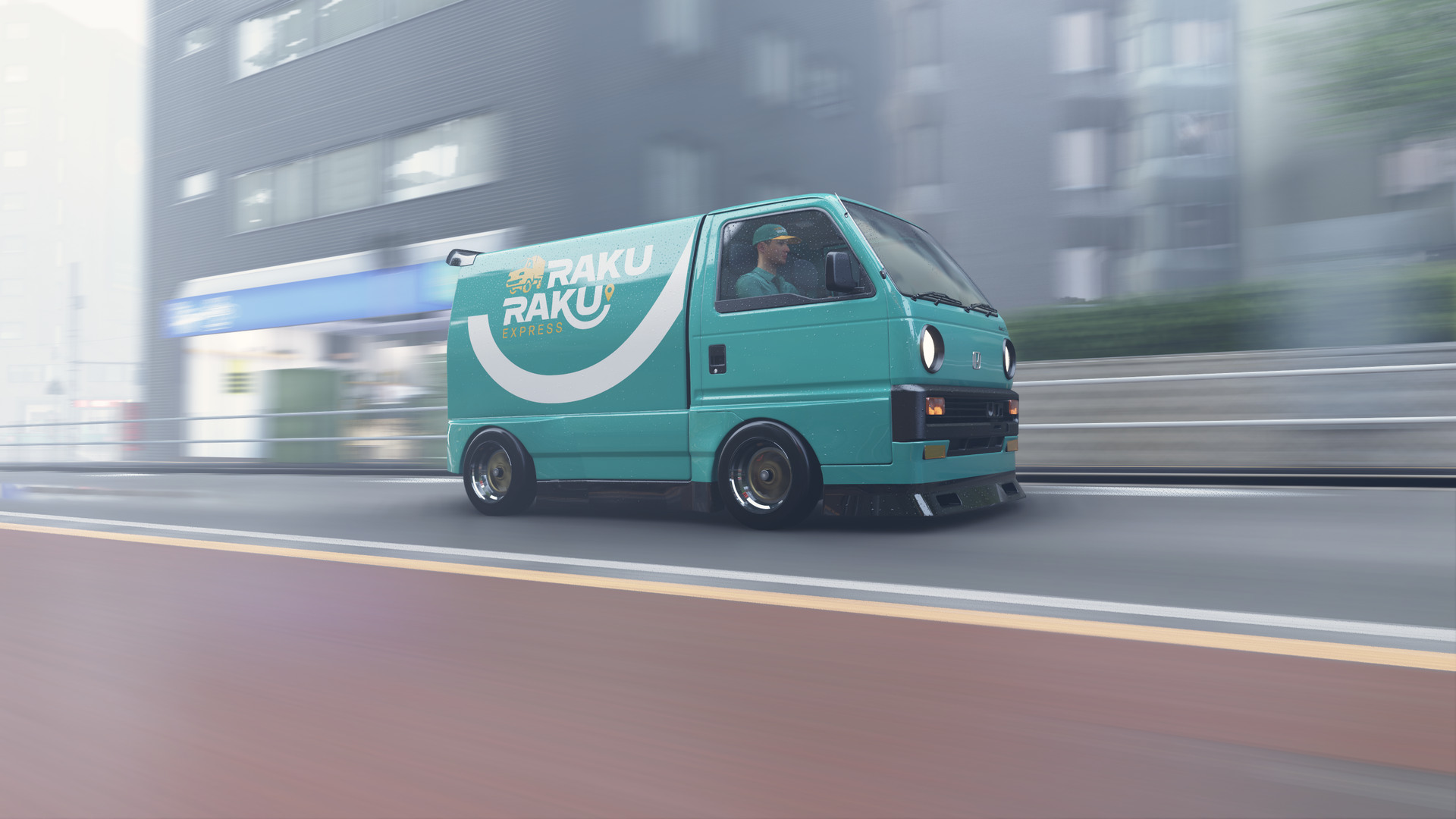 Forza Horizon Express Delivery Carrinha de entrega de comida em Forza Horizon 6