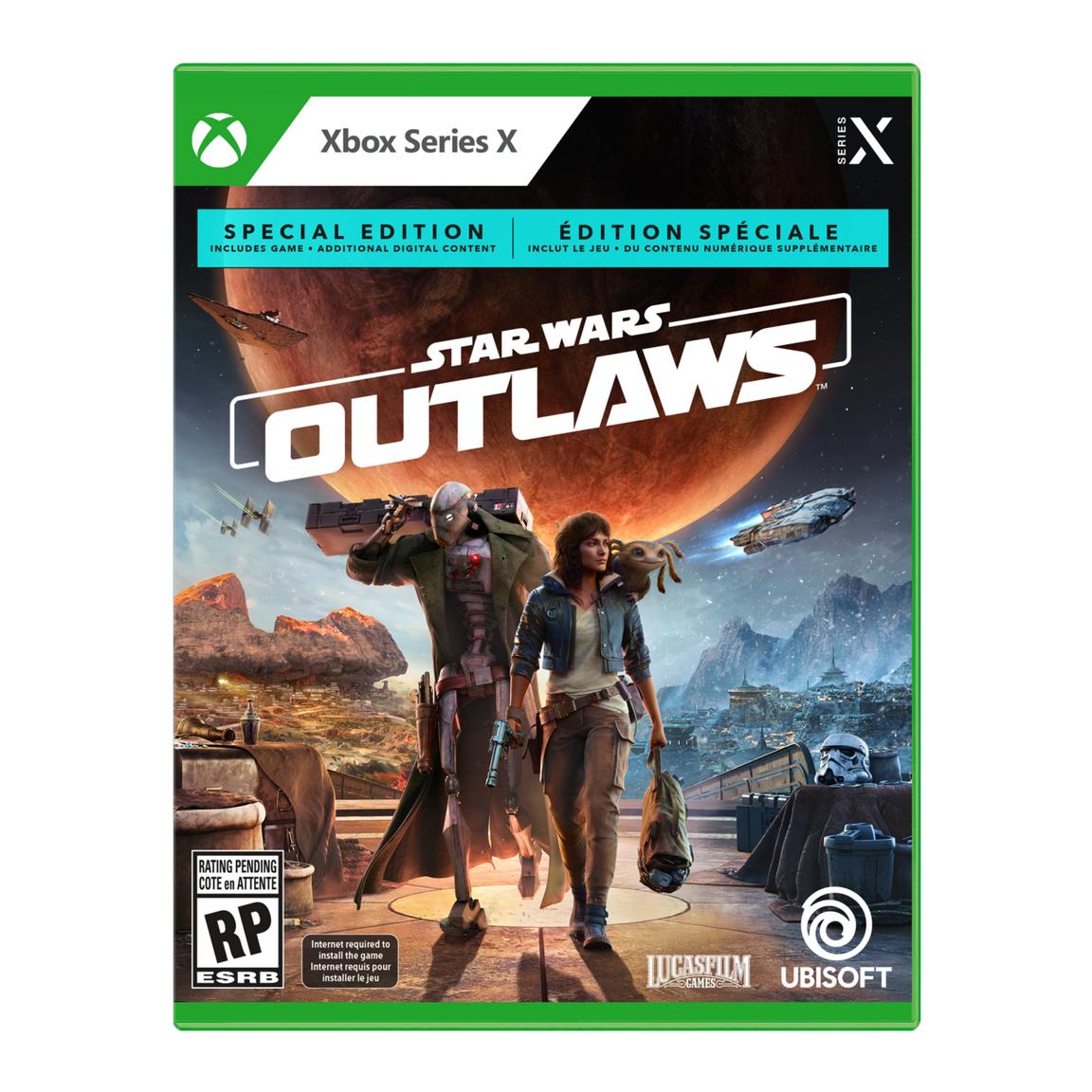 Star Wars Outlaws Xbox Series capa