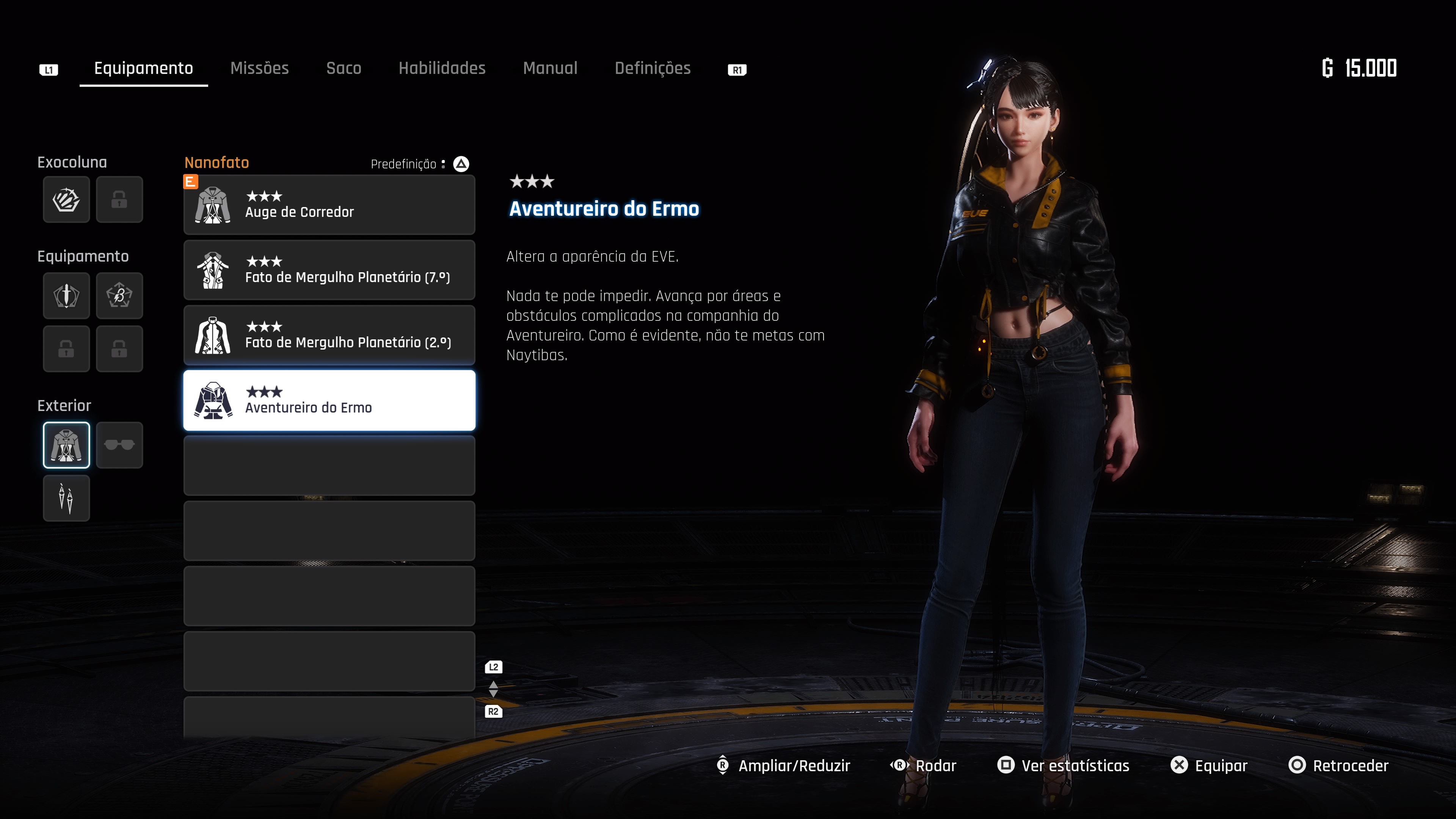 Stellar Blade Fato Aventureiro do Ermo