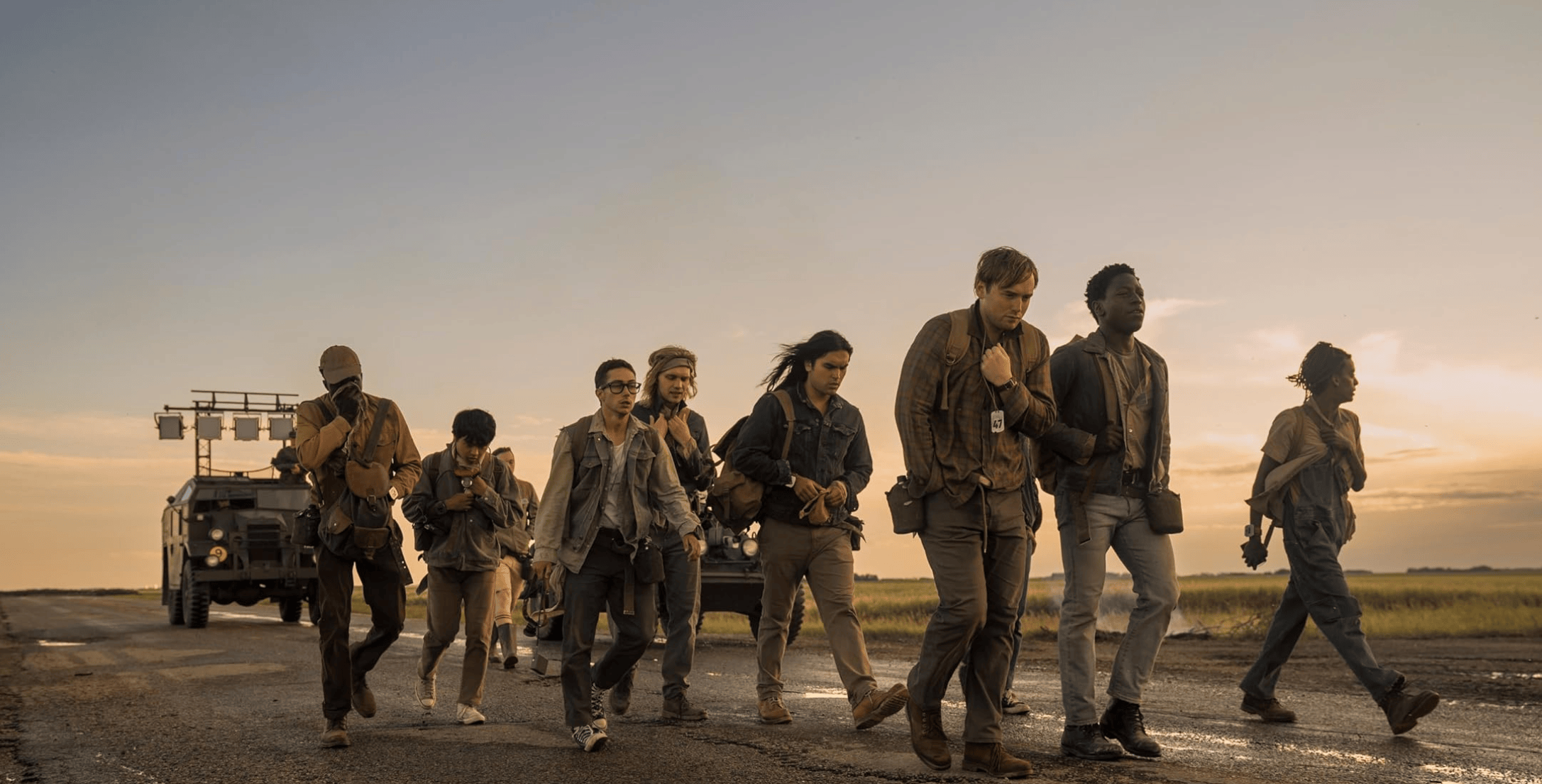 The Long Walk Elenco