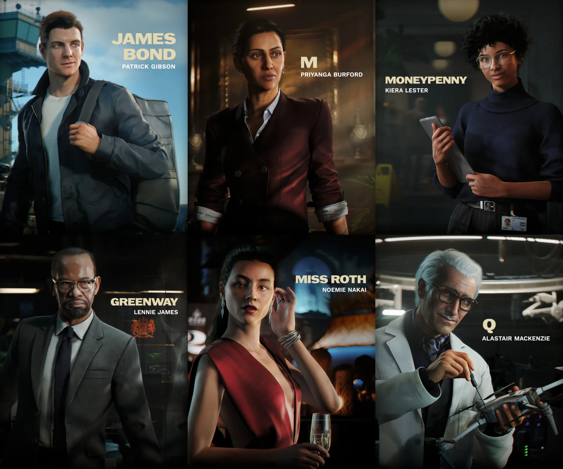 007 First Light Elenco