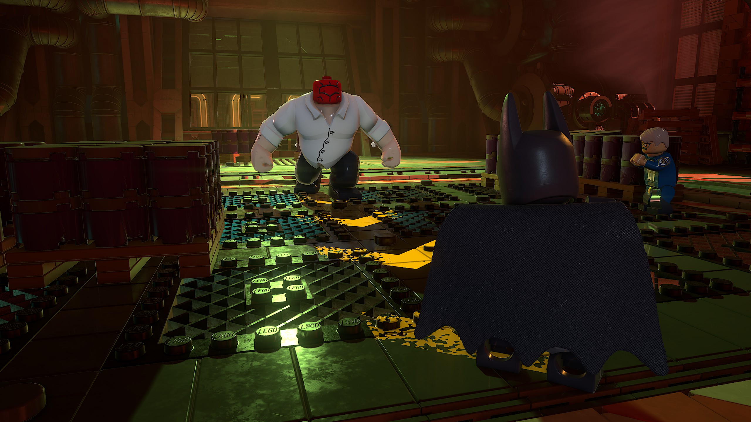 LEGO Batman Legacy of the Dark Knight  combate